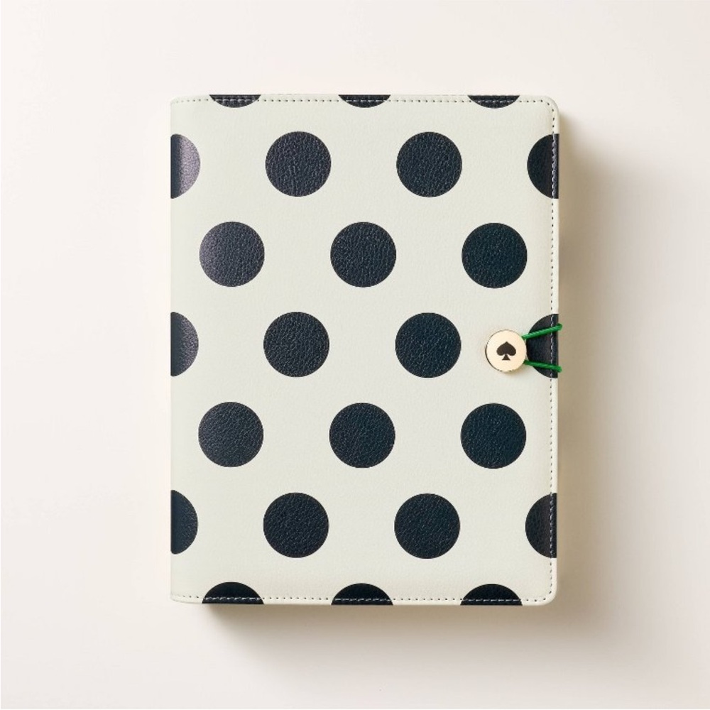 Polka Dot Party Planner Cream/Black - Kate Spade x Target -NWT